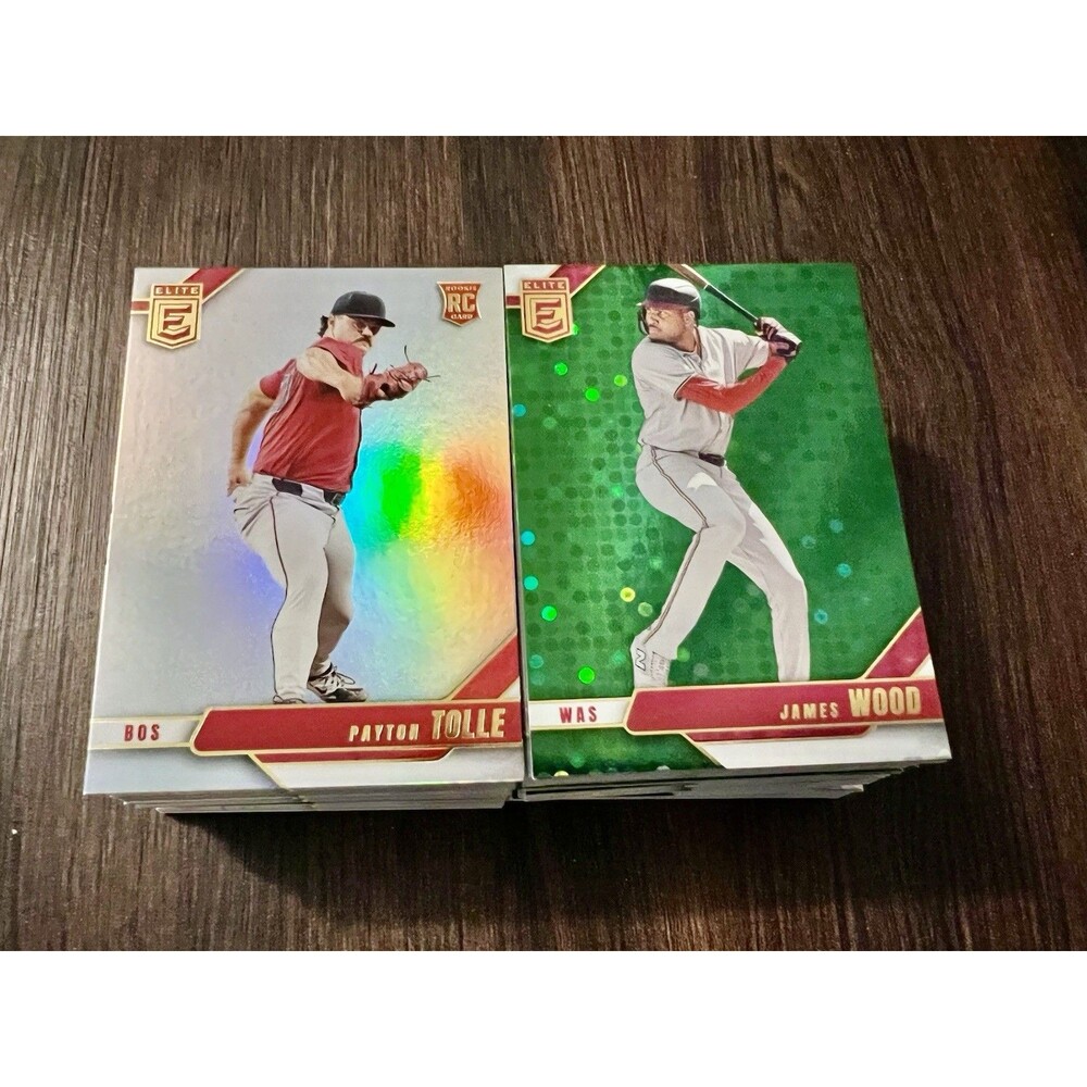 2026 Panini Elite Donruss Baseball Lot Of 130 Cards